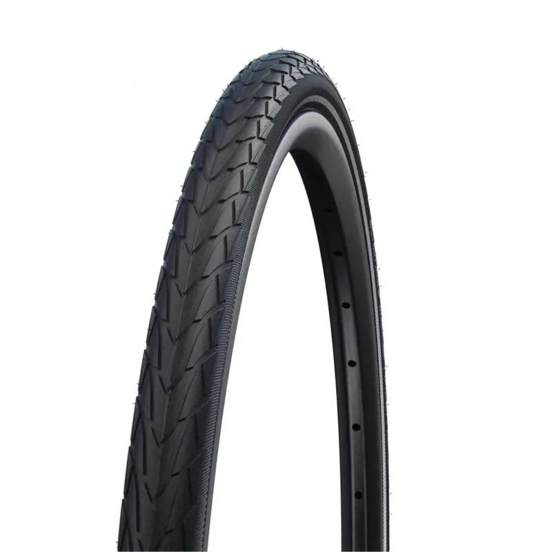 Schwalbe Marathon Racer Drahtreifen 20 Zoll (40-406) - Leichter Pannenschutz-Reifen für Trekking & City - Fahrradreifen Geprüft