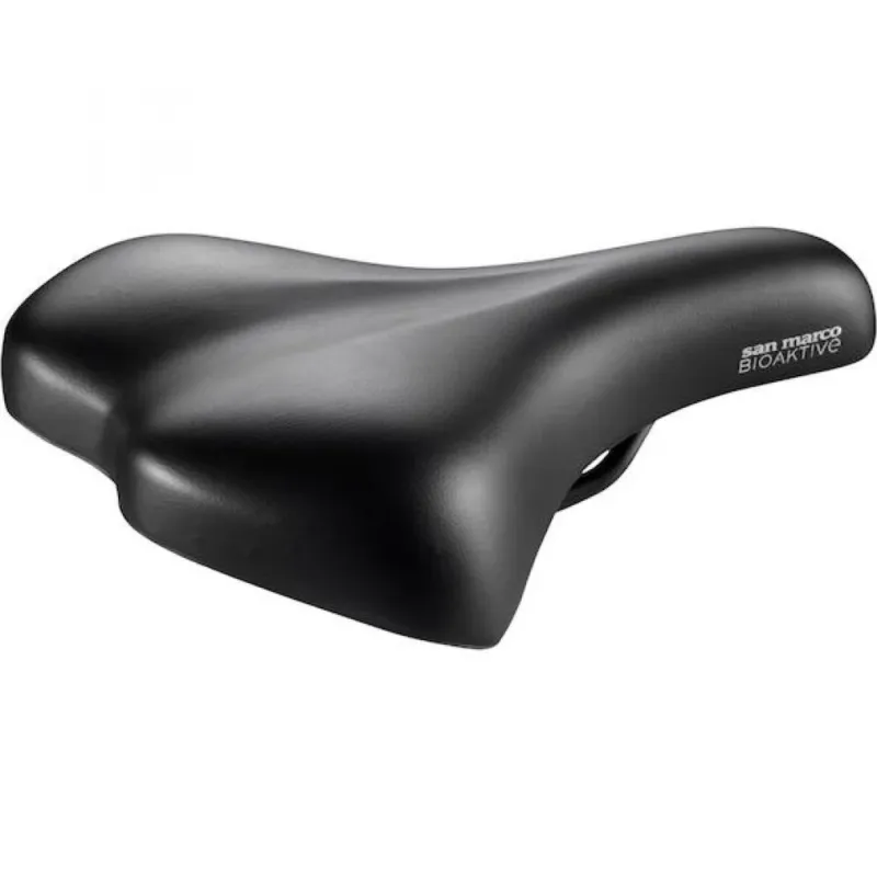Günstig Selle San Marco Sattel Sportive 170 x 250 mm Schwarz - komfortabler City- & Trekking-Sattel