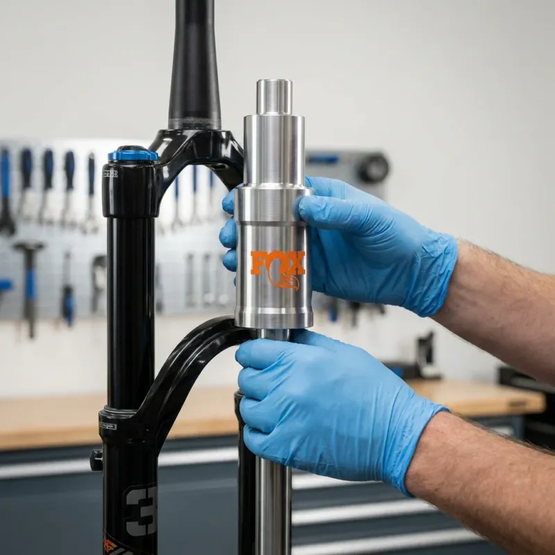 Zertifiziert FOX Tooling: Fork, Bushing Install, Guide Ring 38 10mm - präzises Gabelbuchsen-Installationswerkzeug