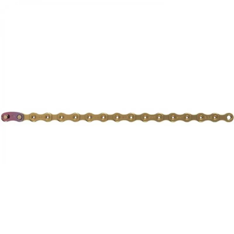 Neue Ware SRAM Kette XX1 Eagle Hollow Pin gold 12-fach - leichte High-Performance MTB-Kette