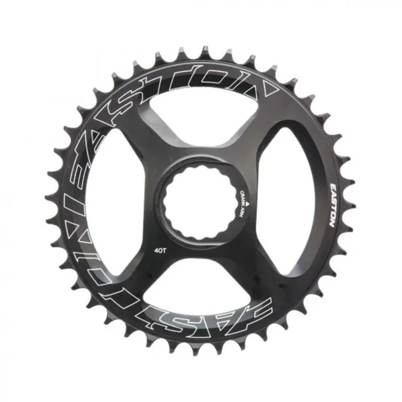 Easton Cinch Direct Mount Kettenblatt 40T, 47 mm Offset, matt schwarz - Effizienter Antrieb für moderne Bikes Kostenfreie Lieferung