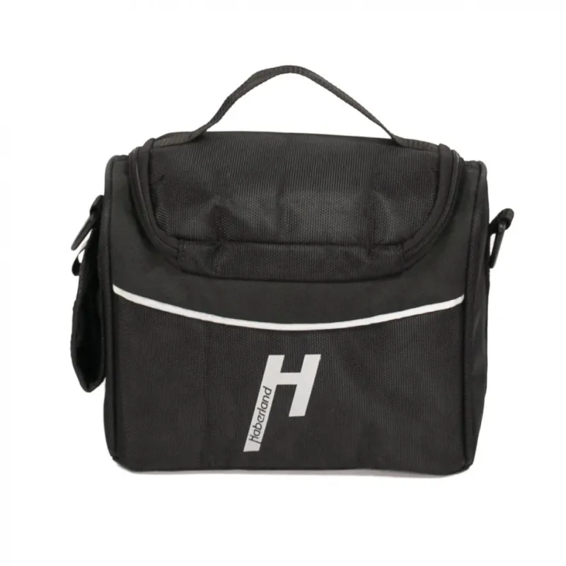 Nur Heute Haberland Lenkertasche Siebensachen 5l schwarz - geräumige Bike-Lenkerbag mit KLICKfix