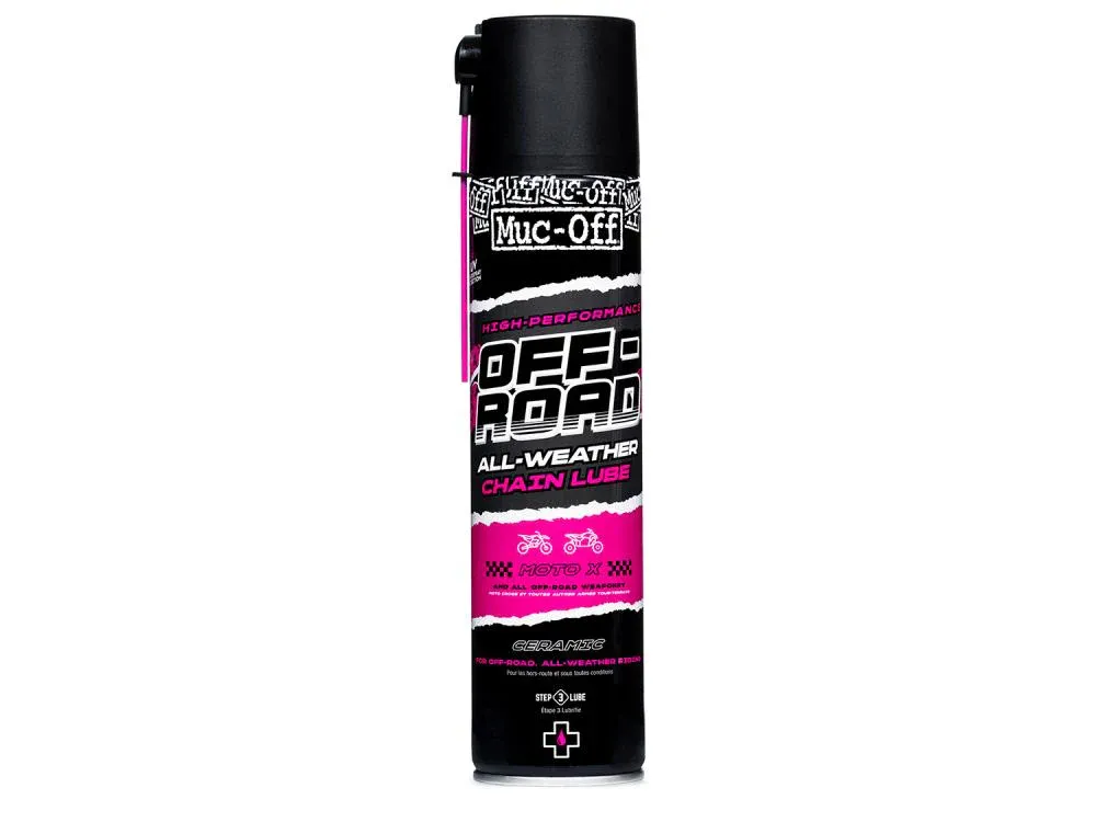 Muc Off Motorcycle Off-Road Chain Lube 400ml schwarz - Kettenschmierstoff Bestpreis