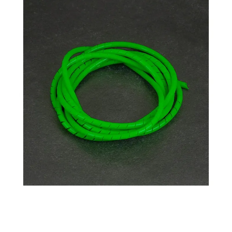 capgo BL Spiralschlauch 4,8 mm/6 mm 2 m Grün - Kabelschutz & Bündelung Kostenloser Rückversand