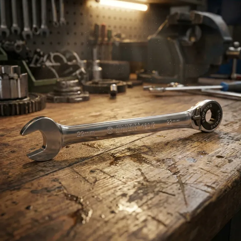 Unior 160-2 Gabelratschenringschlüssel, 12mm Neue Kollektion