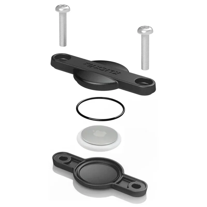 Asista Klickfix FindMe Fix Halterung für Apple Airtag schwarz - Adapter Mega-Angebot