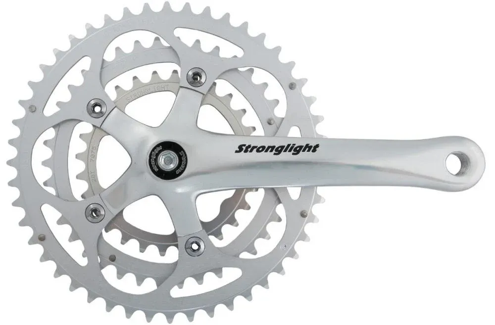 Echt Stronglight Kurbelgarnitur 3F IMPACT 170 mm silber28/38/48