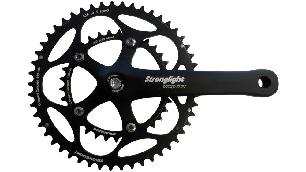 Top-Angebot Stronglight Kurbelgarnitur 2F IMPACT 170 mm schwarz 34/50