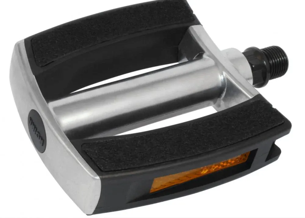 Markenprodukt Marwi Pedale Trekking Alu PP E-Bike silber schwarz Sandblock SP-828 356825
