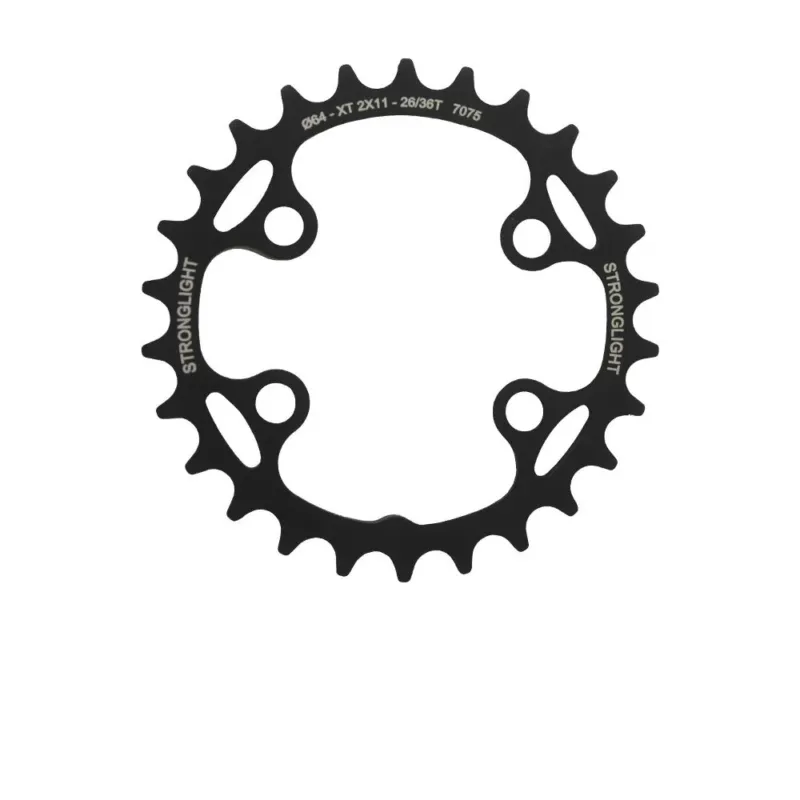 Jetzt Bestellen Stronglight Kettenblatt HT3 schw 2X11 XT-FC8000 64MM 26Z(36)