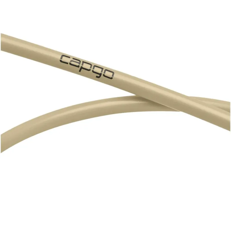 capgo BL Schaltaußenhülle 4 mm 3 m Creme - PTFE-gefettete Schaltzugführung für beste Performance Sale