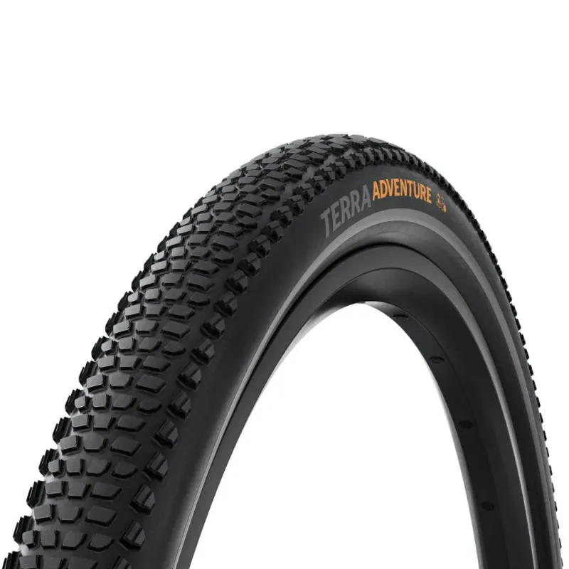 Continental Faltreifen Terra Adventure Trail Grip Reifen 28 Zoll 45-622 TL-Ready E-25 Faltreifen schwarz graphit-reflex Wochenendangebot