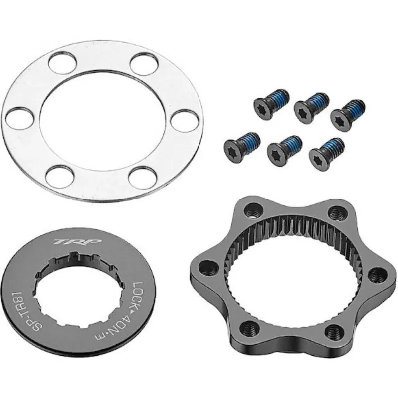 TRP Adapter Centerlock auf 6-Loch CL81 für 12 mm Achsen - Schwarz Aktuell