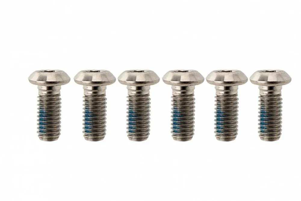 Neu Schraube TRP Schrauben-SetnFür 6-Loch Bremsscheiben - Innensechsrund T25 Packung à 6 Stück Titan - Befestigungsschrauben