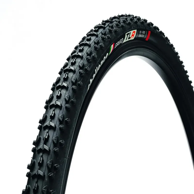Neue Kollektion Challenge Grifo TLR 33-622 Faltreifen Schwarz - Weltmeisterreifen Tubeless Ready