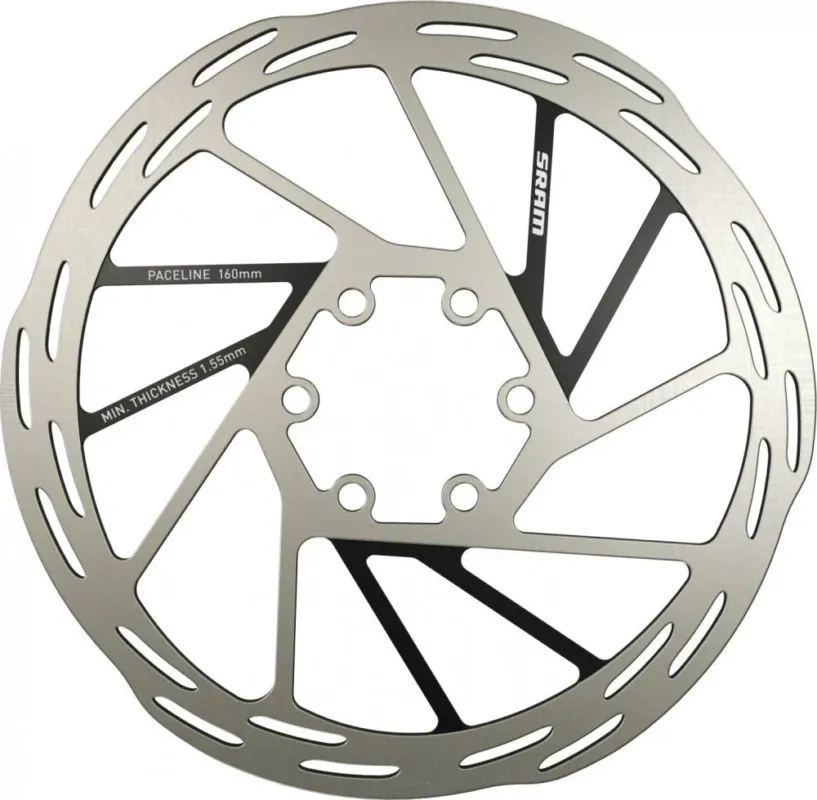 Preisreduziert SRAM Bremsscheibe Paceline 6-Loch / 160 mm - 160 mm