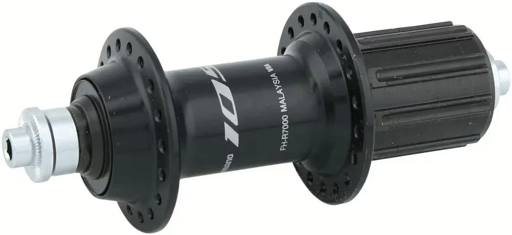 Shimano 105 FH-R7000 Hinterradnabe 36 Loch schwarz - zuverlässige Performance für 10-/11-fach Rennrad-Laufräder Preis Gesenkt