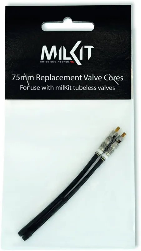 milKit Ventileinsatz Ersatz Valve Cores 75 mm - 2er Set Tubeless Sonderaktion