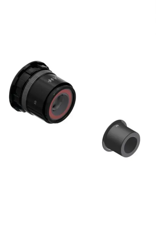 DT Swiss Freilauf/Rotor Umrüstkit Hybrid SRAM für 142/148 x 12 mm Schwarz - moderne Ausführung - Adapter - Naben Umrüstkits Freilauf Begrenztes Angebot