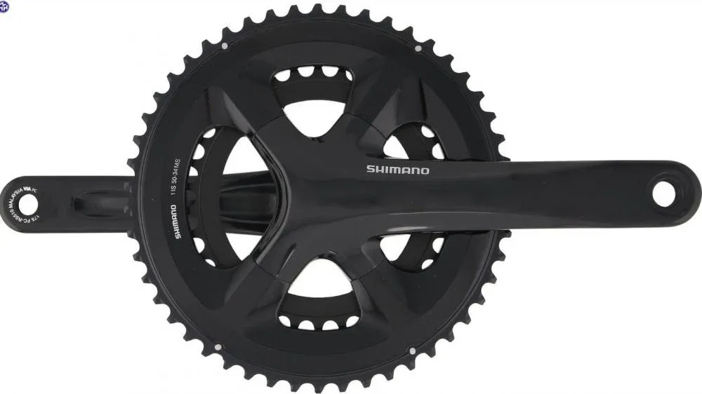 SHIMANO Kurbelgarnitur FC-RS510 11-fach Kurbelgarnitur - 11-fach, 175 mm, 46-36 Zähne, 36 Zähne Top-Angebot