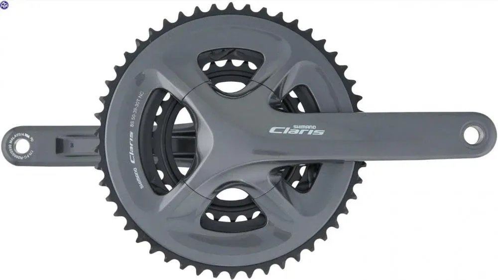 Beliebt SHIMANO Kurbelgarnitur CLARIS FC-R2030 - 8-fach, 175 mm, 50-39, 30 Zähne