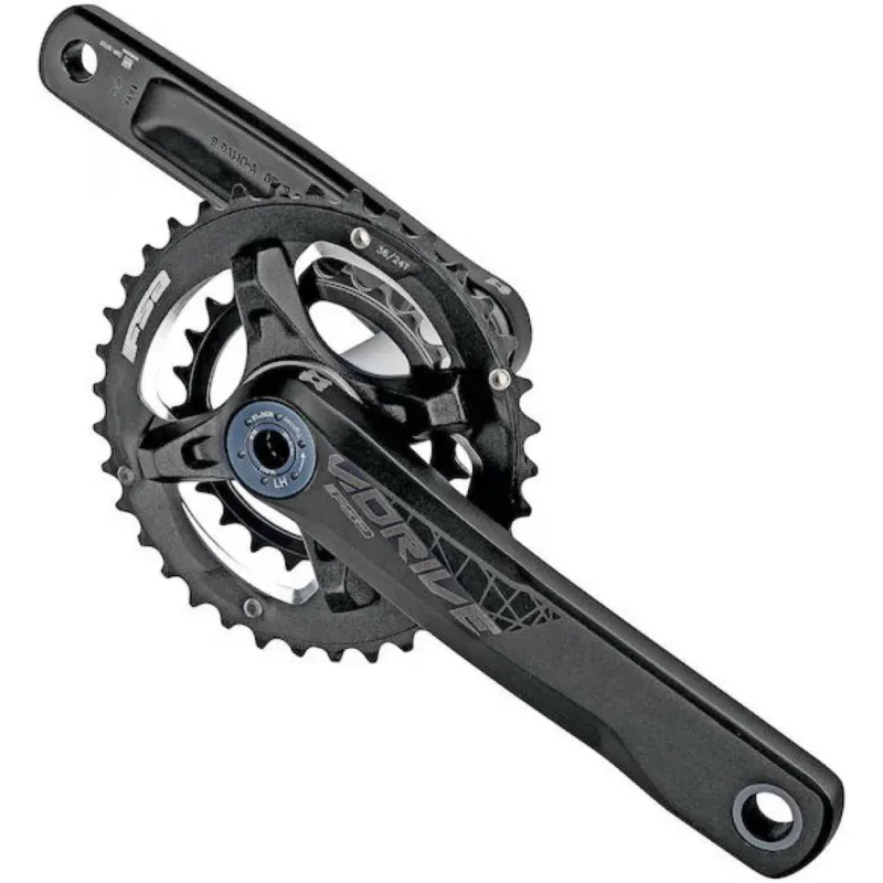 FSA V-Drive Modular Megaexo Kurbelgarnitur 2x 170 mm Schwarz - modulares Design für MTB Gratis Versand
