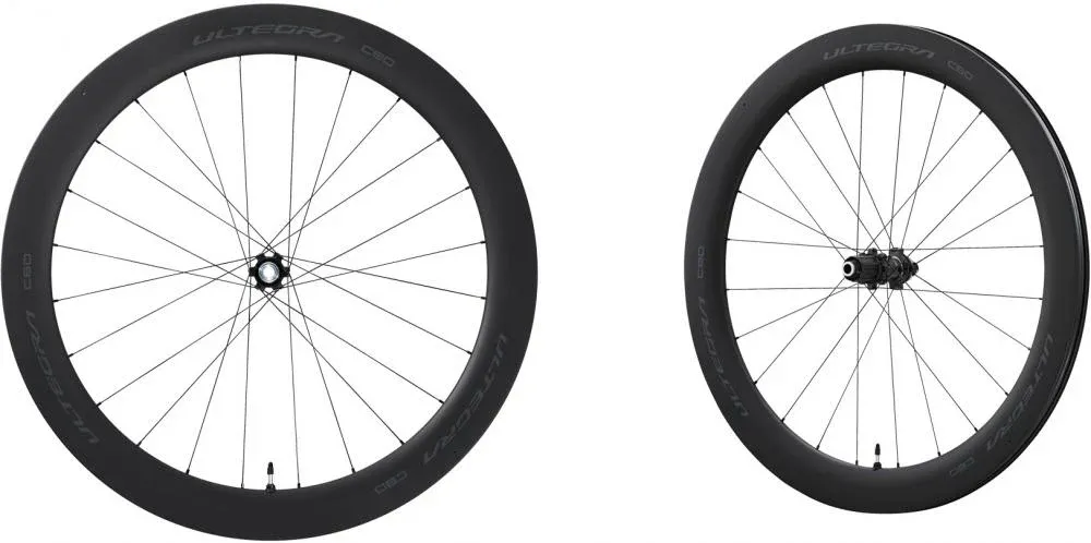 SHIMANO Laufradsatz ULTEGRA WH-R8170 C60 TL - 28 Zoll, Disc, Tubeless, Rennrad 28" 24 Loch Center-Lock 100x12 mm Sichere Zahlung