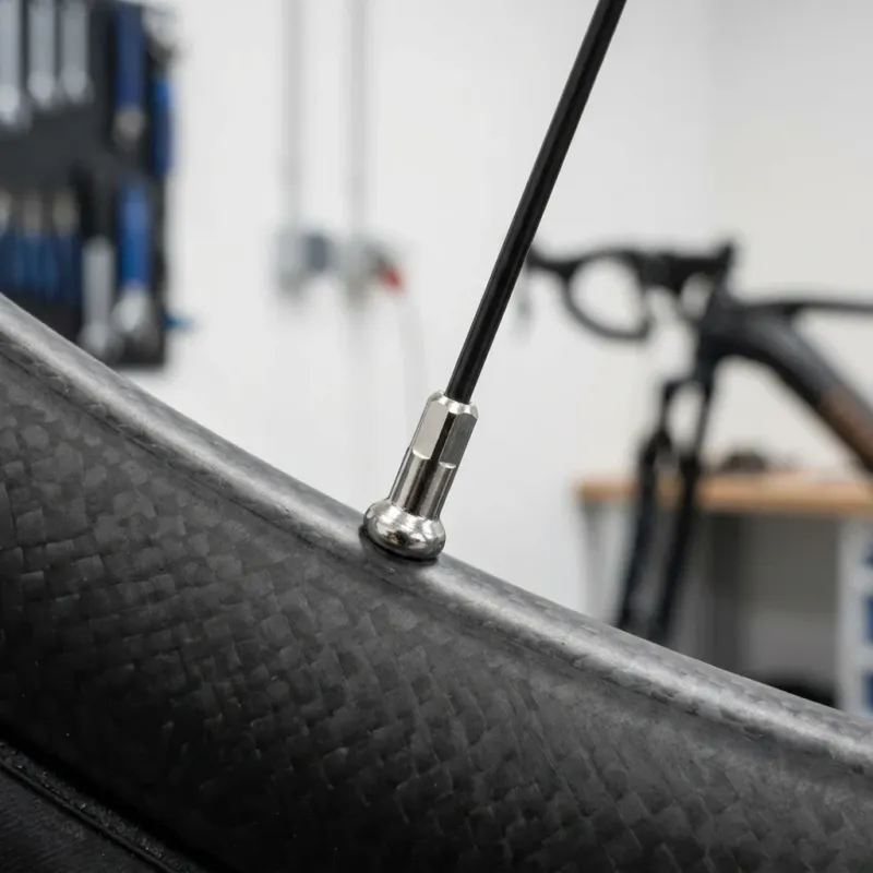 DT Swiss Speichennippel Pro head Messing 12 mm silber - optimale Nippel für E-Bike-Laufräder Top-Seller