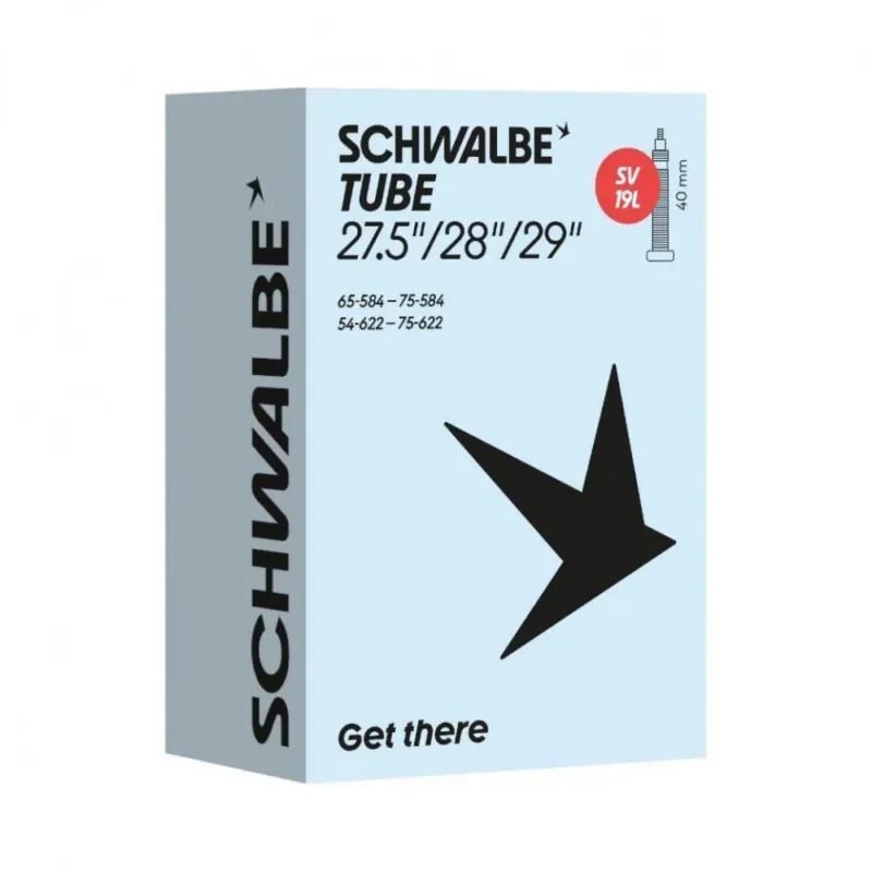 Bestpreis Schwalbe SCHLAUCH SV19L 54/75-584/622 40mm 54 - zuverlässiger Fahrradschlauch mit SV-Ventil