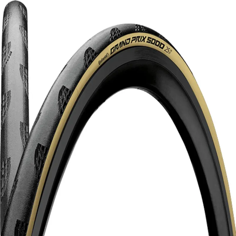 Continental Faltreifen Reifen Grand Prix 5000 28x1.00 Zoll 25-622 schwarz creme faltbar Neuheit