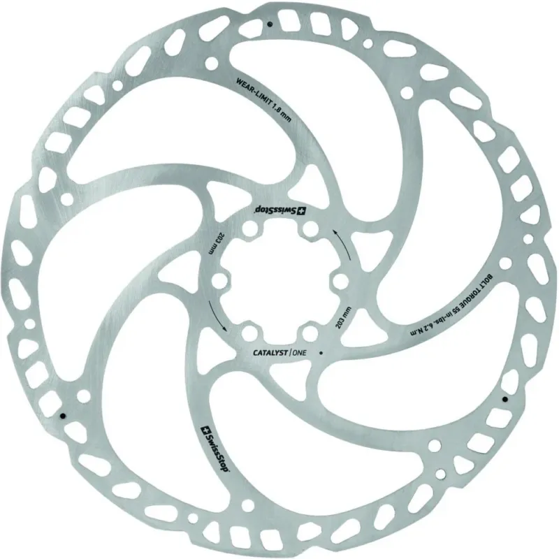 SwissStop Catalyst One Bremsscheibe 6-Loch 203 mm - Zuverlässigkeit für Downhill und Trail Online Kaufen