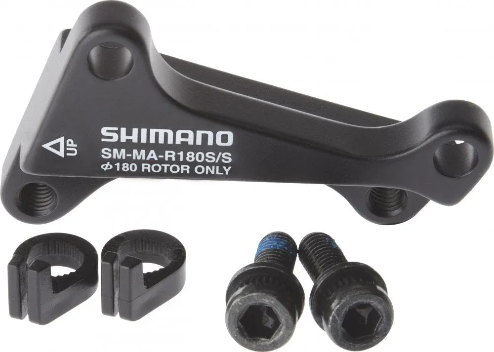 SHIMANO Scheibenbremsadapter Hinten IS auf IS - 180mm Bremsscheibe Schnäppchen