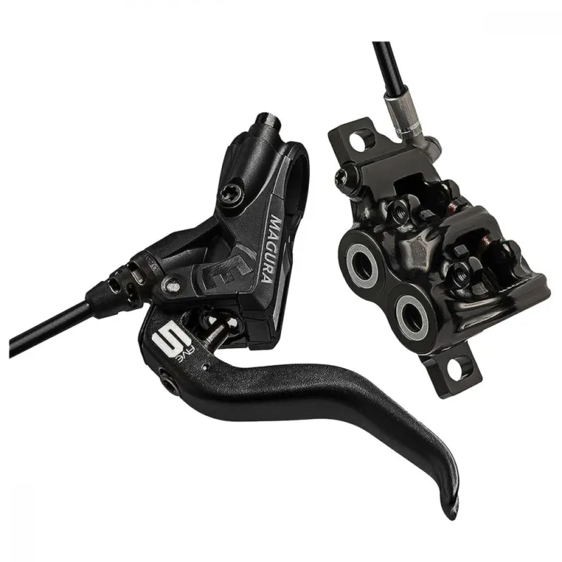 MAGURA MT5, 2-Finger Aluminium-Leichtbau-Hebel - starke 4-Kolben-Scheibenbremse für Trail & Enduro Heißes Angebot