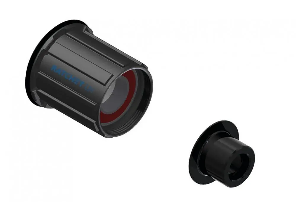 Nur Heute DT Swiss Freilauf/Rotor Umrüstkit Shimano Ratchet LN 12 x 142/148 mm Schwarz - moderne Ausführung
