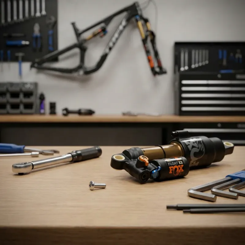 Echt FOX Kit Float X2/Float X M3 x 8mm Befestigungsschrauben 10-teilig - präzises Fahrwerks-Tuning