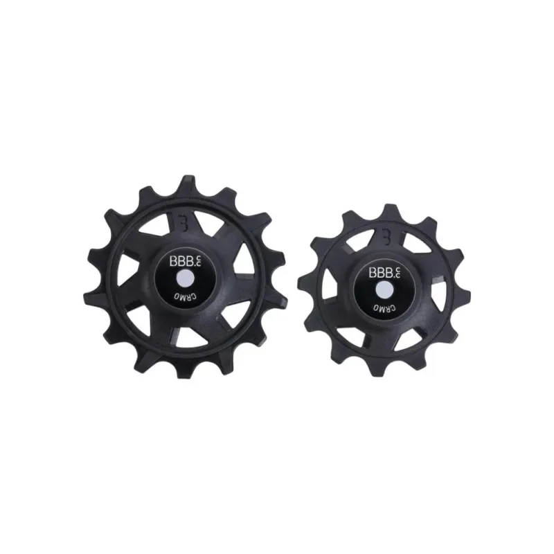BBB Cycling BBB Schaltungsrädchen RollerBoys 12-14Z 12T-14T 12 schwarz - laufruhige Schaltperformance Sonderangebot