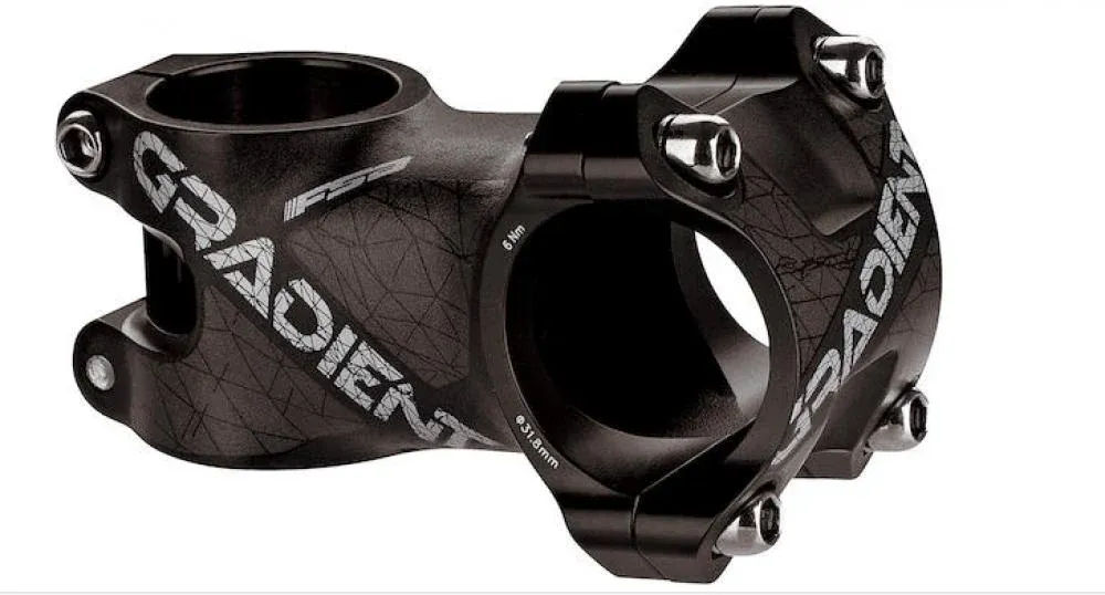 Highlight FSA Vorbau Gradient +6° 31,8 x 60 mm Schwarz - AL2014 Aluminium Mountainbike-Vorbau