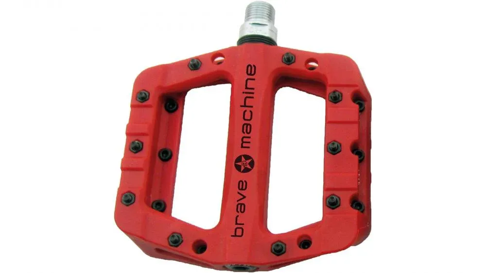 Jetzt Bestellen Brave Classics Plattformpedal Dirt Light Nylon rot