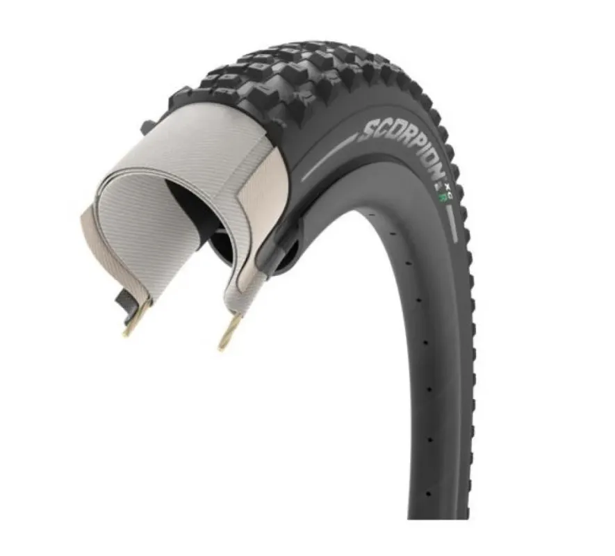 Ausverkauf Pirelli Scorpion XC R TLR falt 29x2,2 (55-622) schwarz - schneller XC-MTB-Reifen mit Pannenschutz