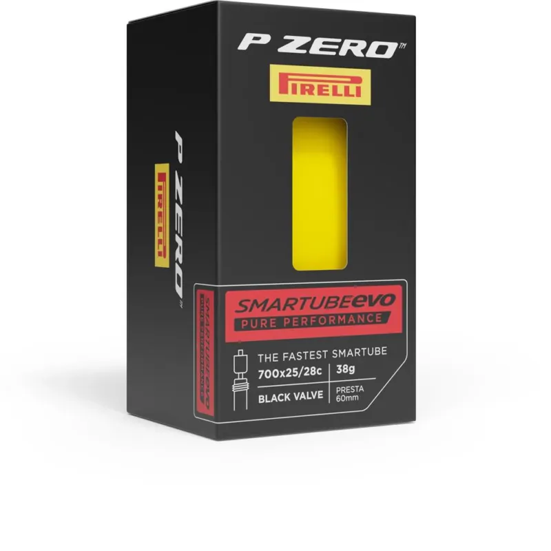 Pirelli P ZERO SmarTUBE EVO 28 Zoll Schlauch 40 g - 80 mm Presta-Ventil für Rennrad Abverkauf