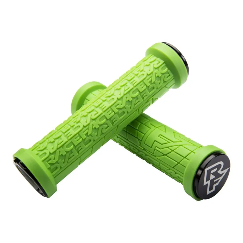 Preiswert Race Face Grippler Lock-On Griff, 33mm, green - maximaler Halt und Kontrolle am Lenker