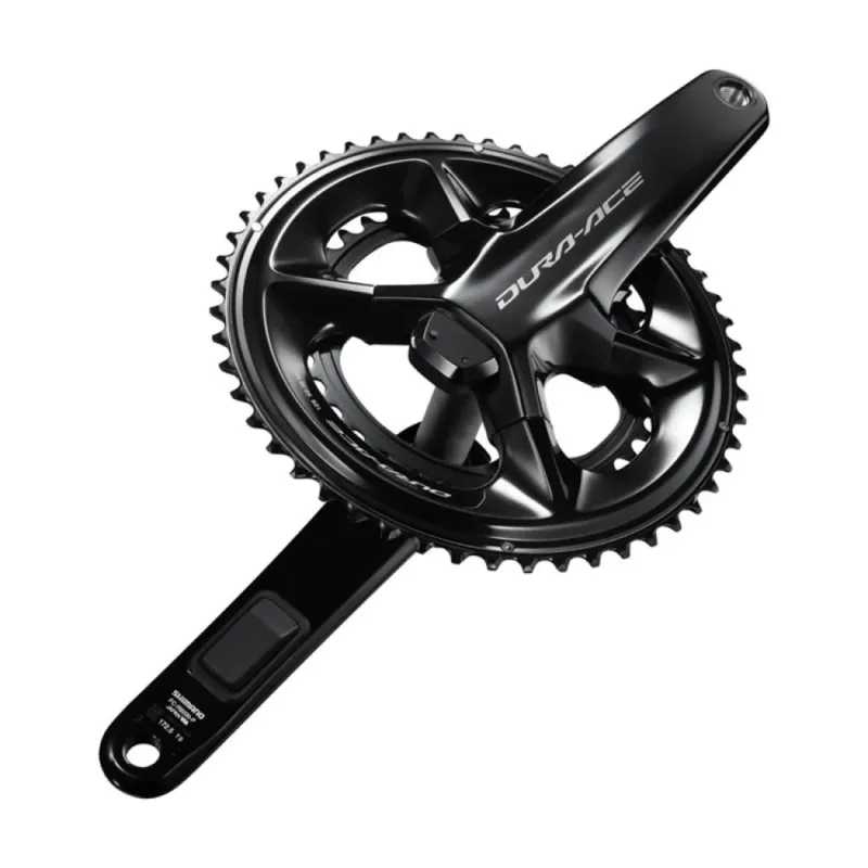 Rabatt Shimano Dura-Ace FC-R9200-P Powermeter Kurbelgarnitur 2x12-fach 175 Millimeter 52-36 Zähne schwarz - HOLLOWTECH II