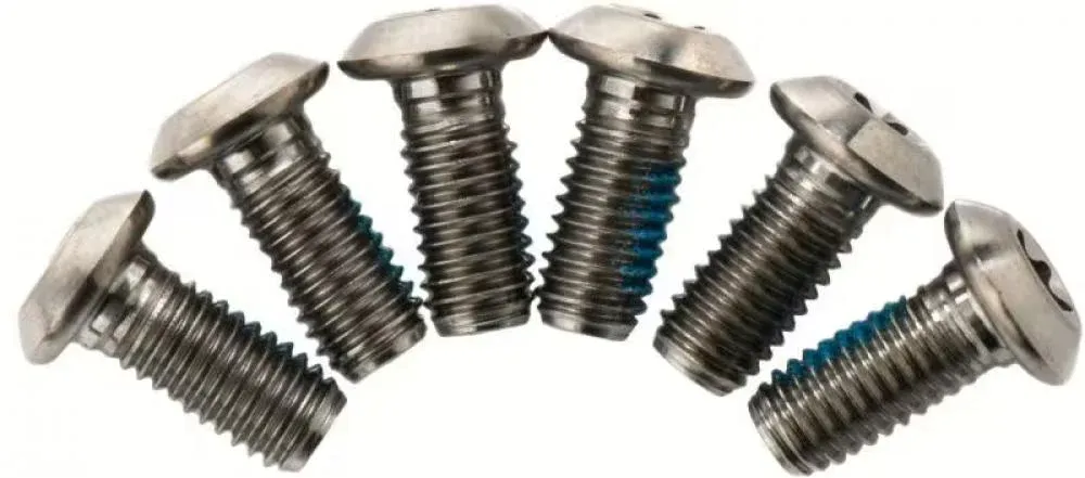Direkt Vom Hersteller TRP Titanschraubenset Torx M6x10 - leichtes Titanschrauben-Set für Bremsscheiben