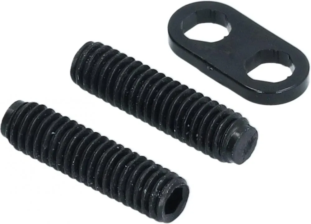Bestpreis SHIMANO Anschlagschrauben RD-R8150 2 Schrauben mit Platte Anschlagschraube - Ersatzteil für Schaltwerk