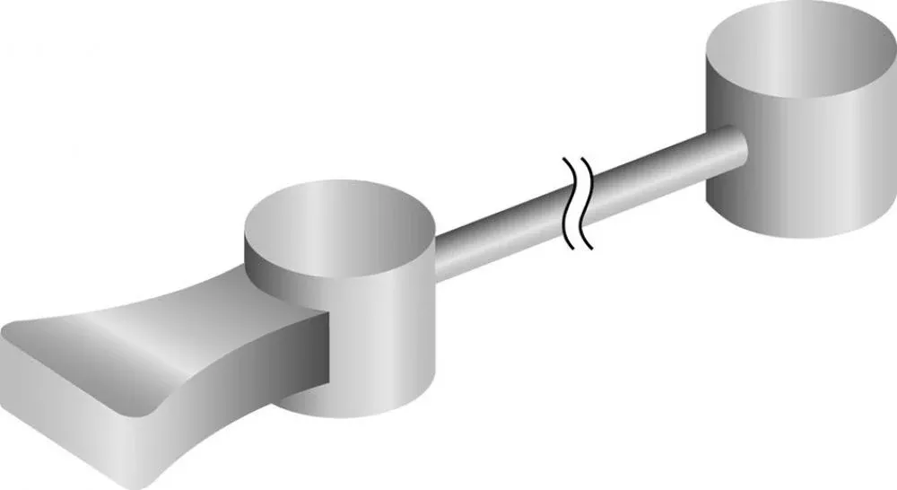 Sonderangebot Jagwire Querkabel für Cantileverbremsen 1,8 x 380 mm Silber - Verzinkter Stahl mit Griffstück