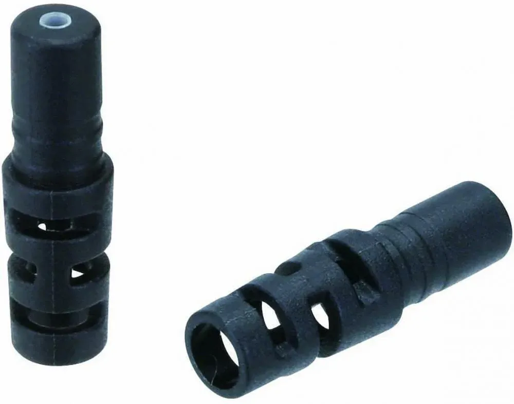 Super-Preis Jagwire Endkappen Anti-Knick 4 mm Schwarz - knicksichere Zugführung für enge Rad-Geometrien