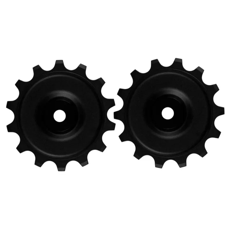 Must-Have Nova Ride 14z Schaltrollenset EVO S Schwarz - 7075 Aluminium mit Keramiklagern