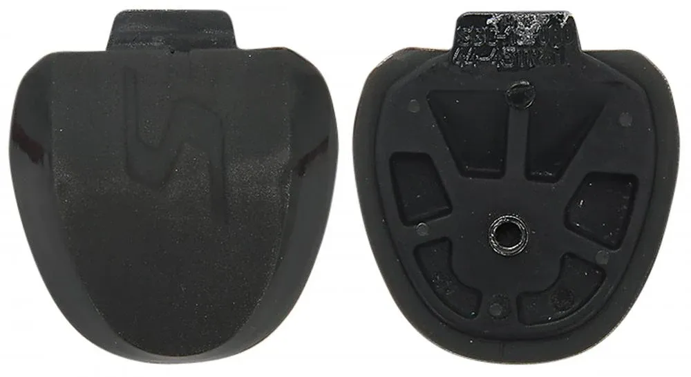 Specialized SW 6/SUB6 Heel Lugs 44-45.5 BLACK - Ersatz-Fersenpads für Rennradschuhe Ausverkauf