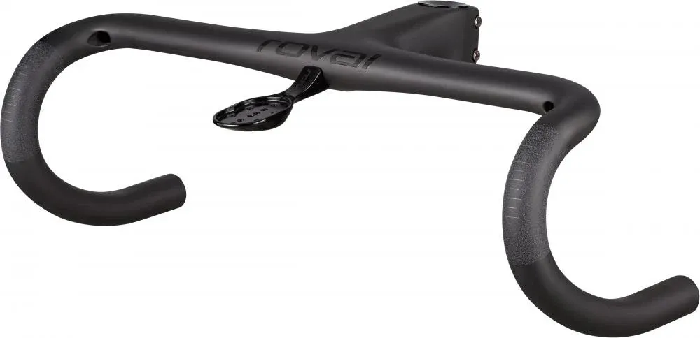 Mega-Angebot Specialized ROVAL ALPINIST II RD COCKPIT 380MMX80MM 4 FLARE SATIN CARBON/GLOSS BLACK - leichtes Aero-Cockpit
