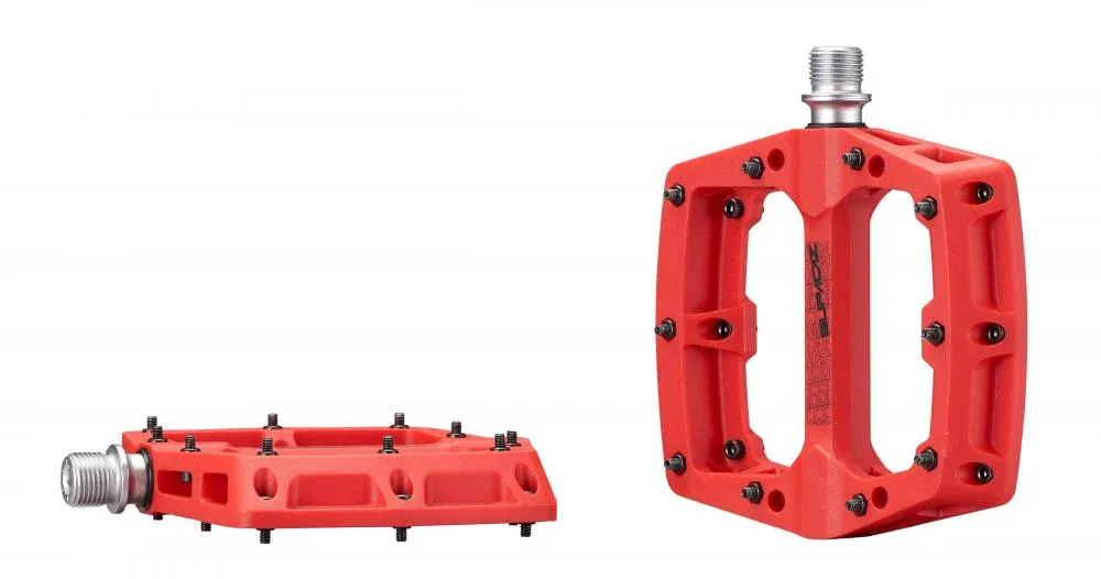 Specialized SMASH THERMOPOLY PEDAL RED - robustes Flat-Pedal für volle Kontrolle Markenprodukt